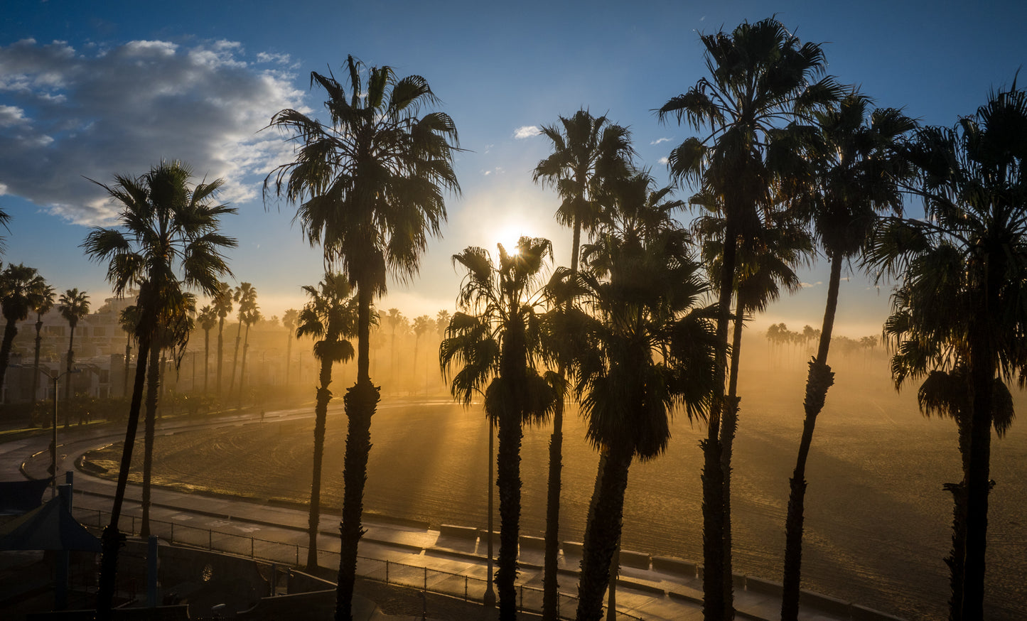 Golden Morning in Santa Monica